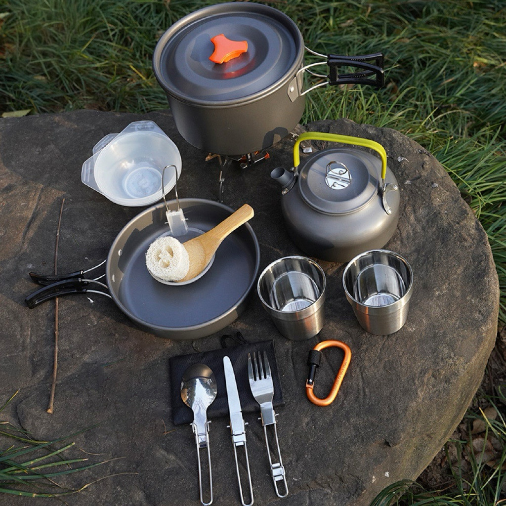 Hot Sales Camping Cookware Set - Camping Cooking Knife Set ulasan dan harga
