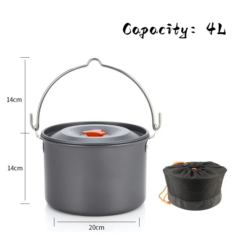Bumpy Camping 3 to 5 People Co - Camping Hanging Cooking Pot ulasan dan harga